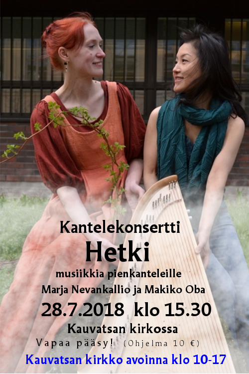 Duo Ni - Kantelekaksikon konsertti Duo Ni - Kantelekaksikon konsertti